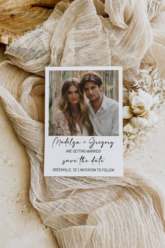Captivating Save the Dates: The Power of Adding Your Engagement Photo